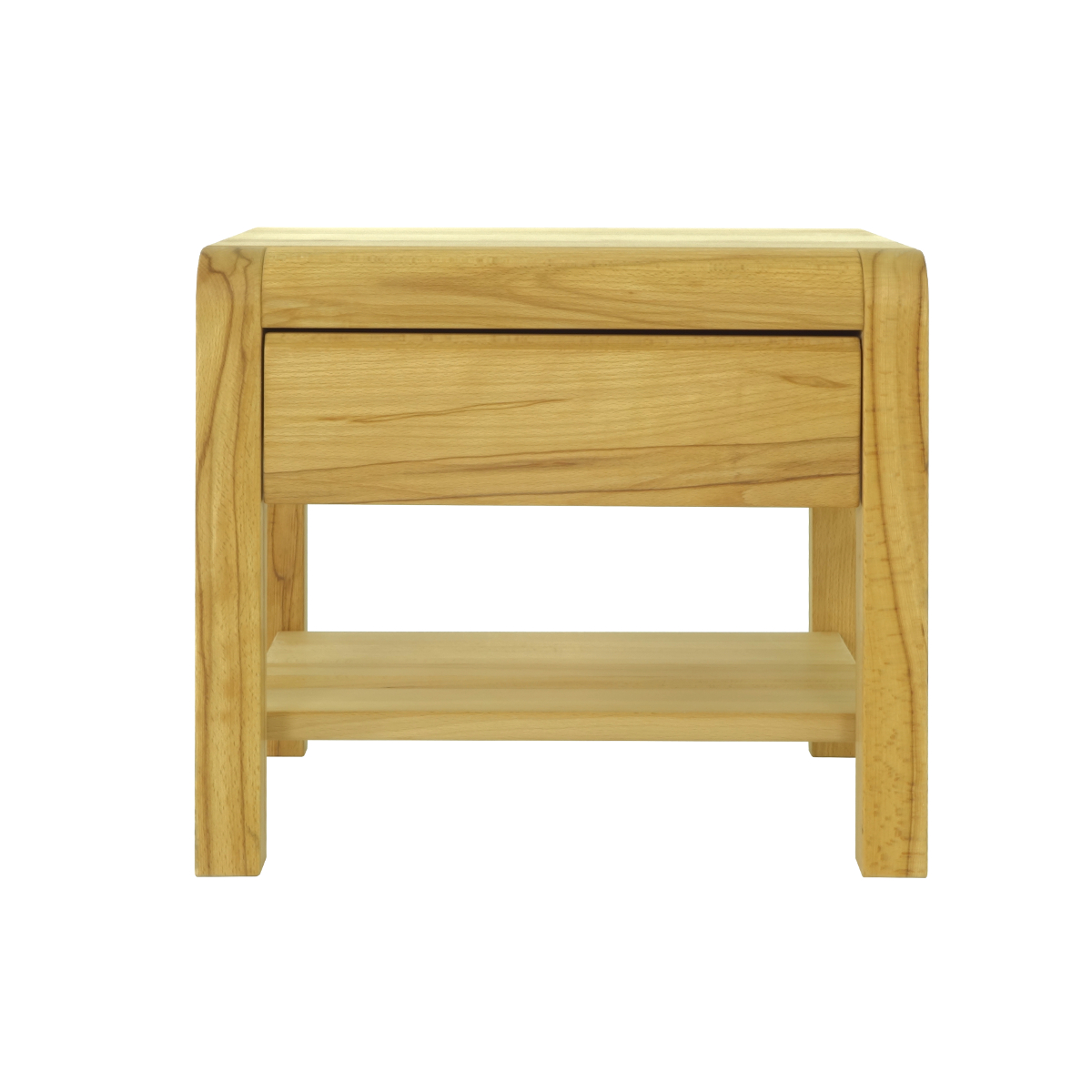 34. Massivholznachttisch Kernbuche - Barowski-Wohnraum - Olivia - Schadstofffrei - Formaldehydfrei