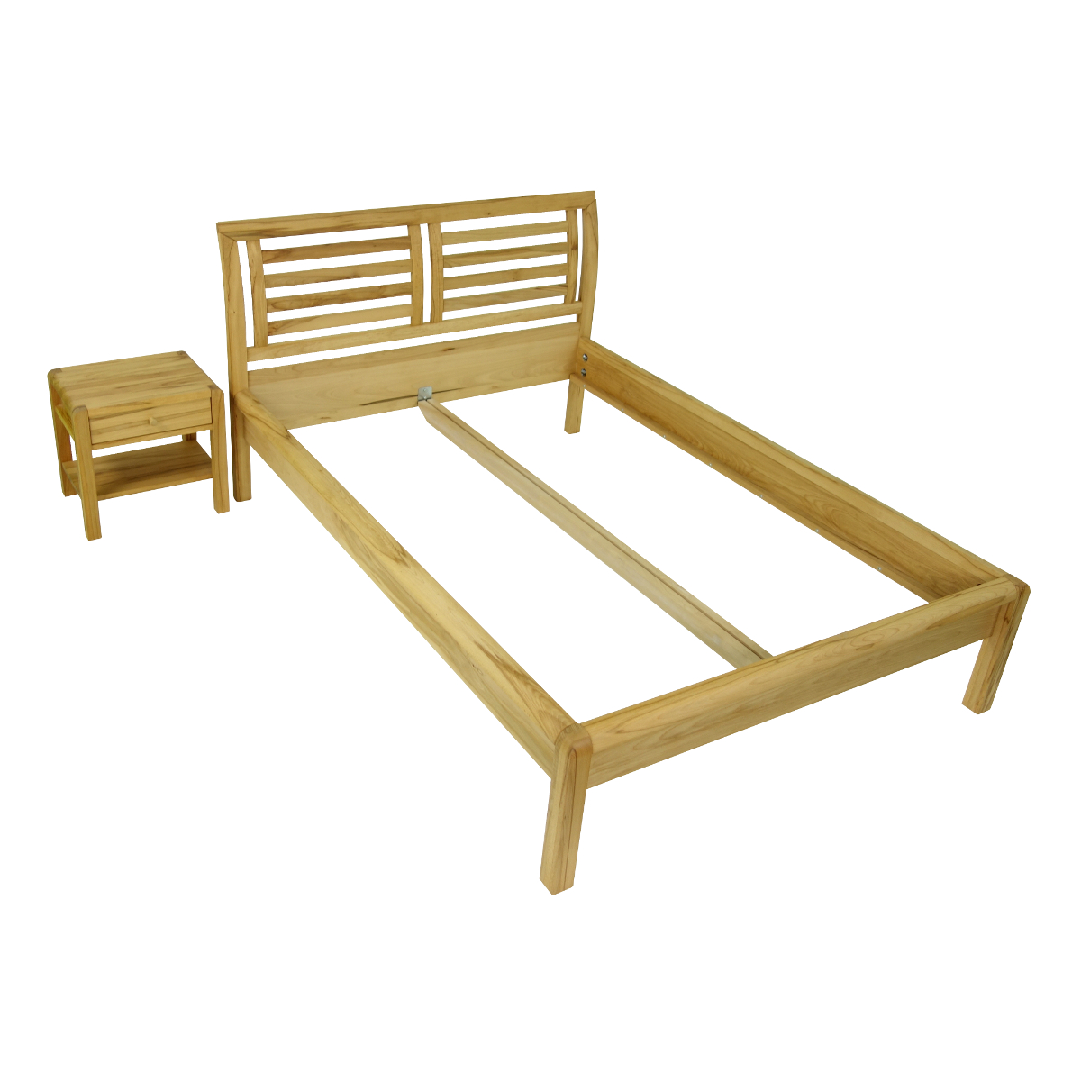 9.Massivholzbett Buche - Barowski Wohnraum - Fabian - Schadstofffrei