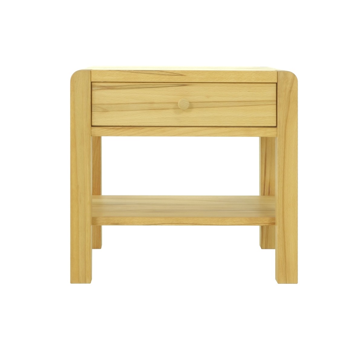 43. Massivholznachttisch Kernbuche - Barowski-Wohnraum - Fabian - Schadstofffrei - Formaldehydfrei