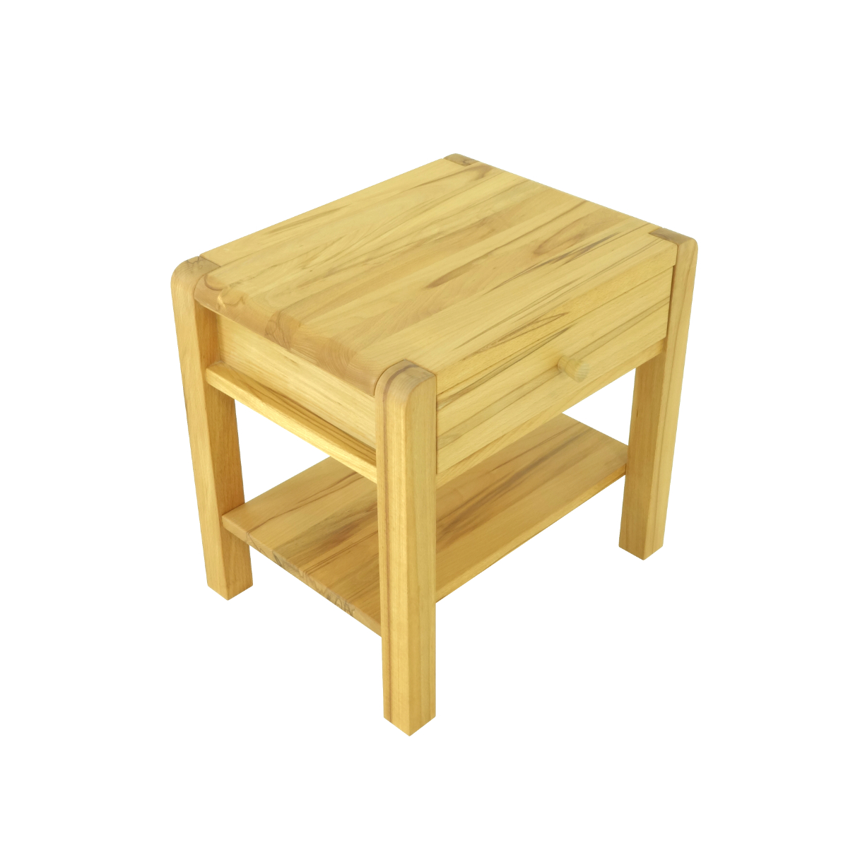 45. Massivholznachttisch Kernbuche - Barowski-Wohnraum - Fabian - Schadstofffrei - Formaldehydfrei