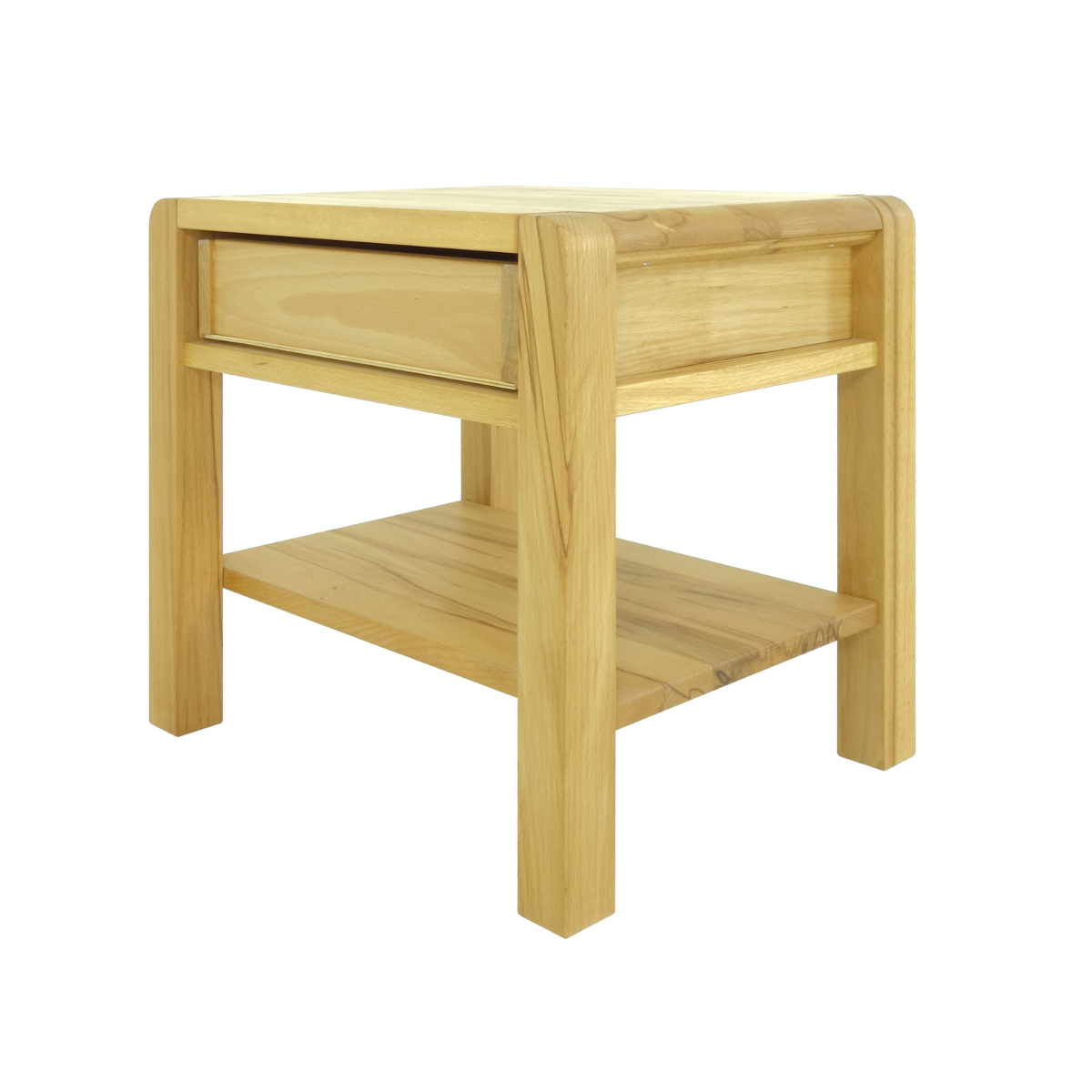 49. Massivholznachttisch Kernbuche - Barowski-Wohnraum - Fabian - Schadstofffrei - Formaldehydfrei