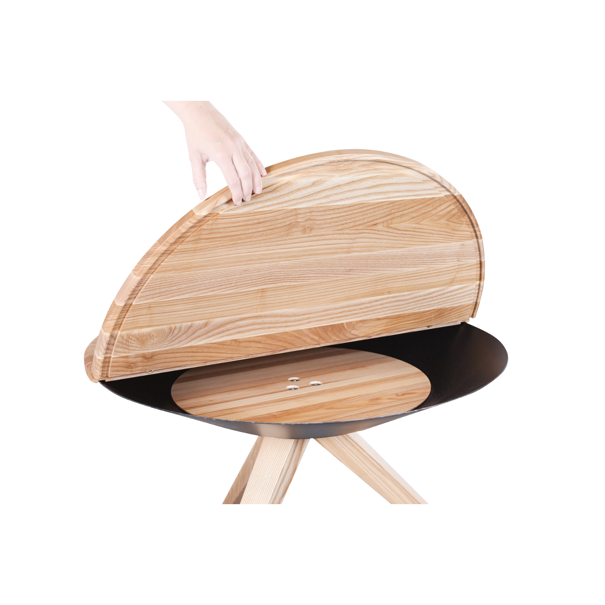 105. Massivholztisch Y - Esche - Barowski-Wohnraum - Schadstofffrei - Formaldehydfrei