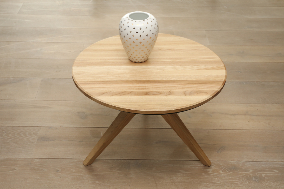 114. Massivholztisch Y - Esche - Barowski-Wohnraum - Schadstofffrei - Formaldehydfrei