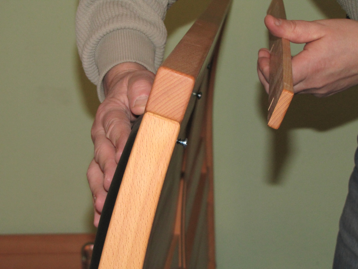 171. Lederapplikation - Barowski-Wohnraum - Fabian - Naturleder - Leder Natur